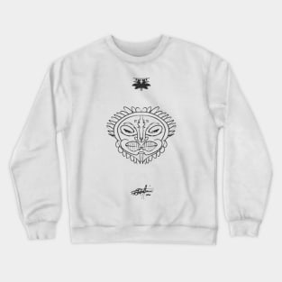 Tribal Mask Crewneck Sweatshirt